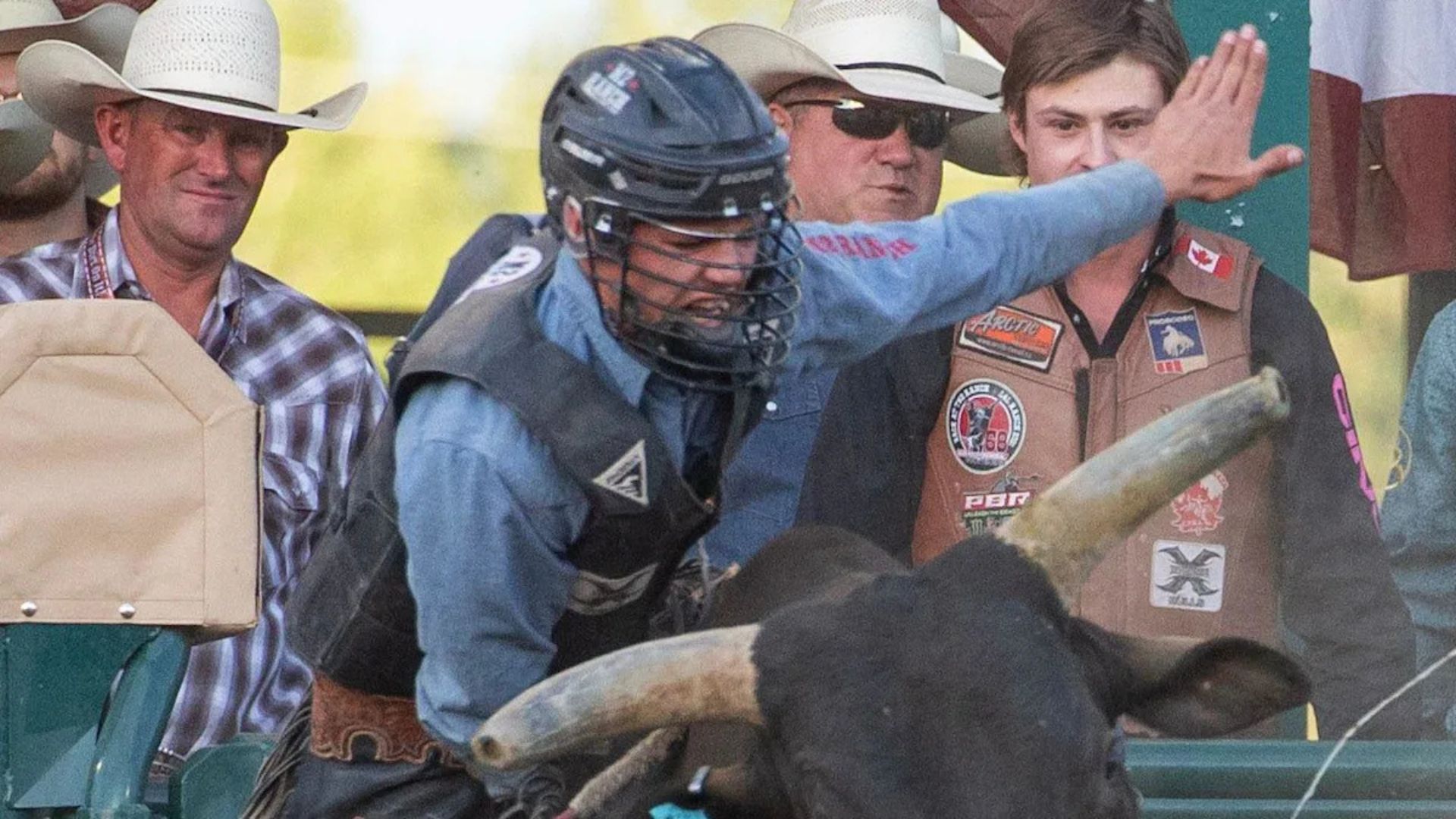 Bull Rider #1 Portachiavi A Muro Con 5 Ganci – 15 Cm – Acciaio Americano Verniciato – Fatto In USA